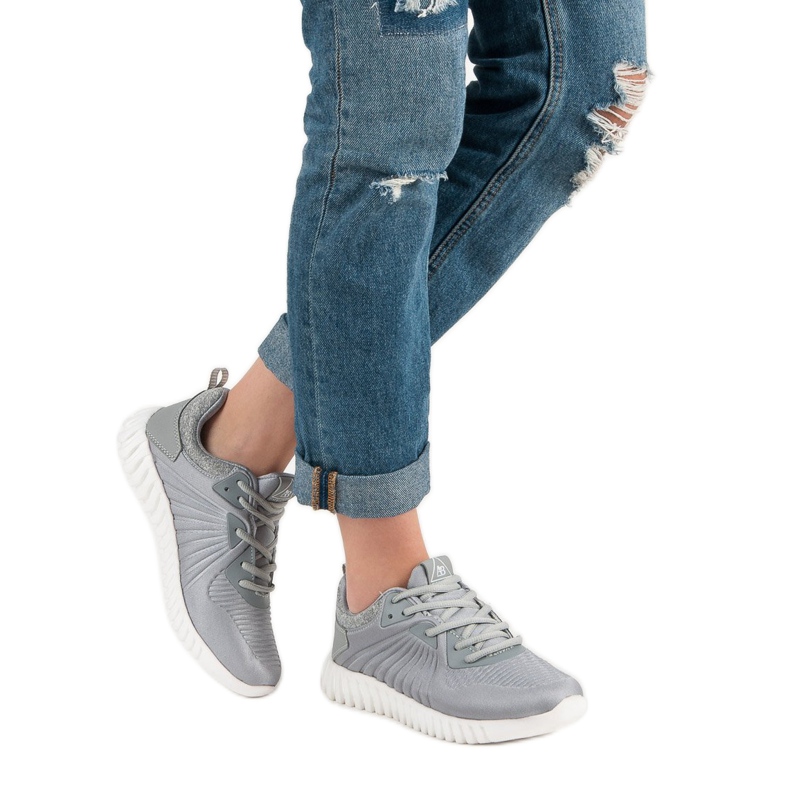 Ax Boxing Modne cipele za trening siva 2