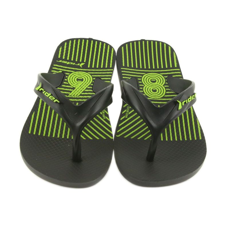 Rider Dječaci flip -flops zaklopke 11214 crno crna 3