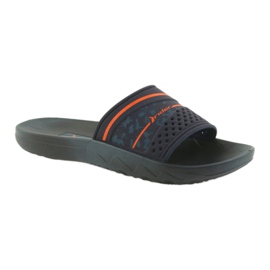 Rider 82499 tamnoplave muške papuče za slobodno vrijeme narančasta tamnoplava 1