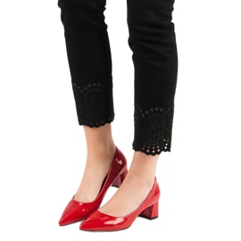 Diamantique Elegantne crvene pumpe crvena 1