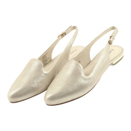 Caprice lordsy zlatne ženske cipele 29400 zlatni 3