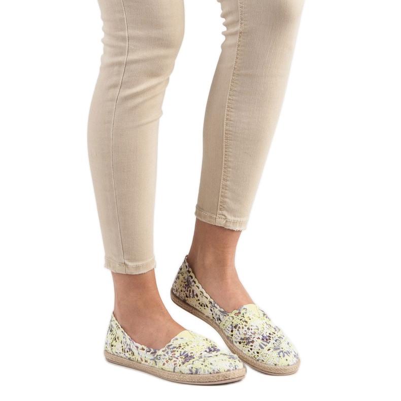 Sweet Shoes Čipkasti sliponi raznobojna 2