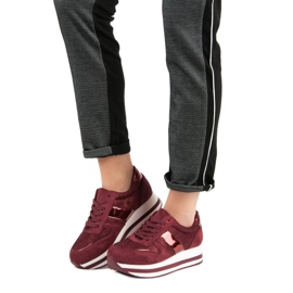 Bestelle Modne bordo tenisice višebojan crvena 2