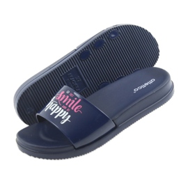 Sretne Atletico ženske tamnoplave papuče bijela ružičasta tamnoplava 5