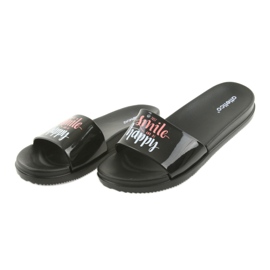 Sretne ženske crne papuče Atletico crna 4