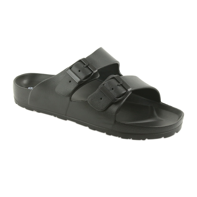 Atletico crne muške profilirane papuče crno 1