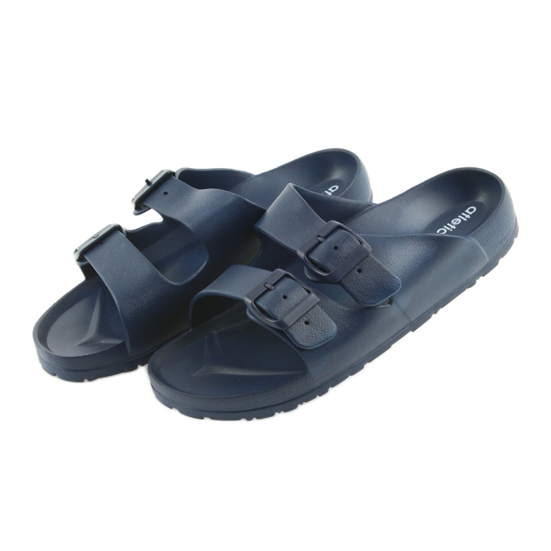 Atletico tamnoplave muške profilirane papuče tamnoplava 3