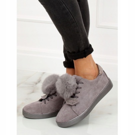 Sive ženske tenisice 68-95 Grey siva 1