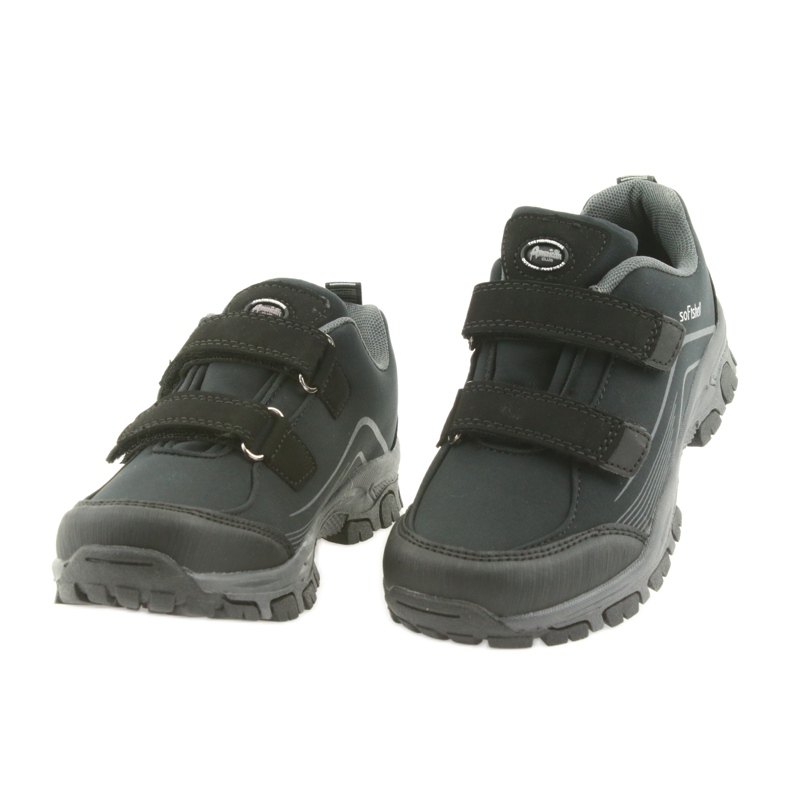 Dječje sportske cipele ADi American Club softshell crno siva 4