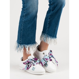 Sportske cipele vezane vrpcom bijela 2