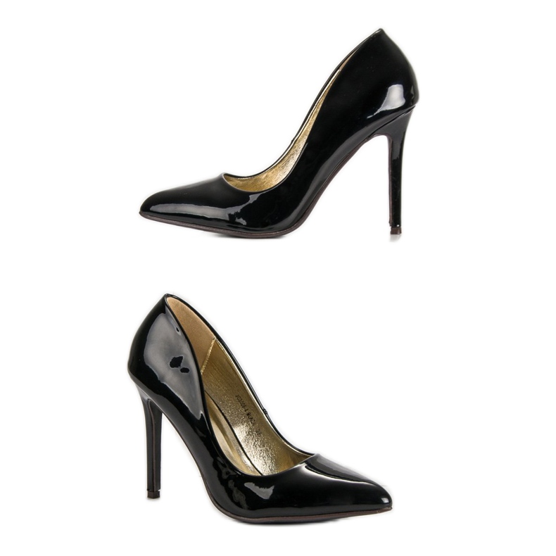 Sweet Shoes Lakirane crne igle crno 1