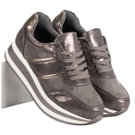 Bestelle Sive sportske cipele siva 2