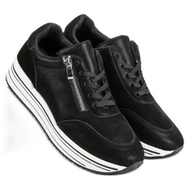 Modne sportske cipele crno 1