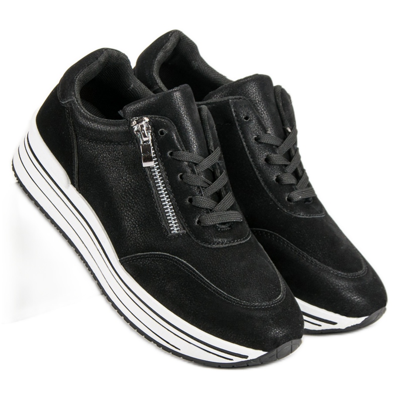 Modne sportske cipele crno 1
