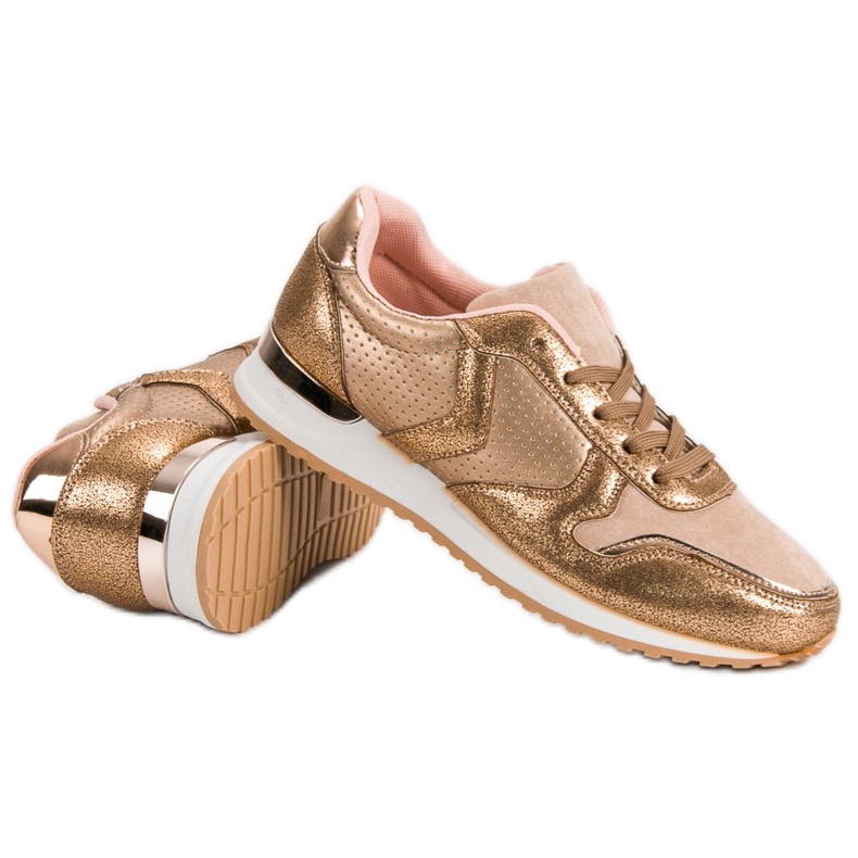 Ležerna sportska obuća žuta boja 1