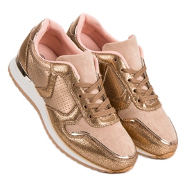 Ležerna sportska obuća žuta boja 2