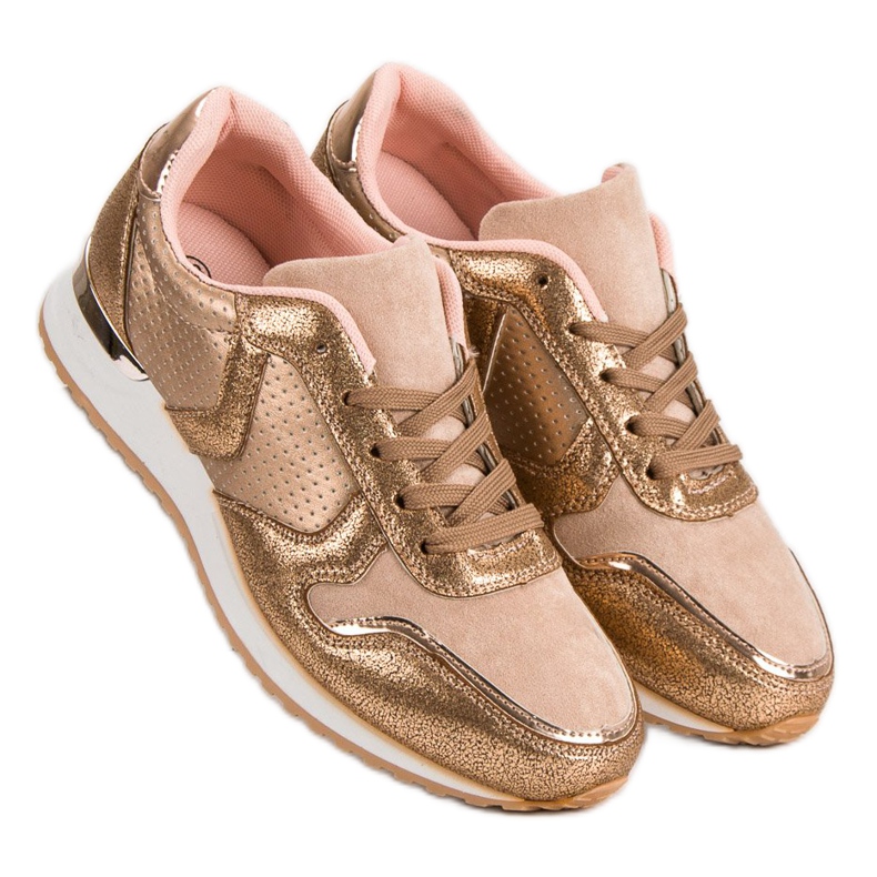 Ležerna sportska obuća žuta boja 2