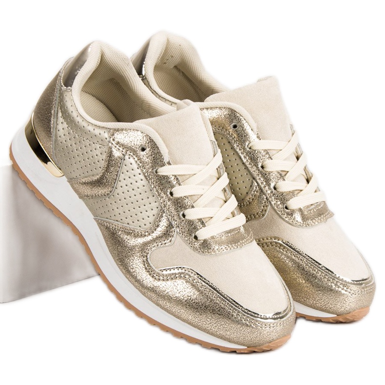 Ležerna sportska obuća žuta boja 1