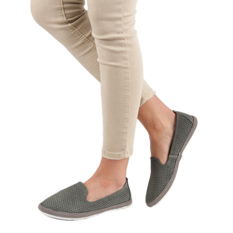 Filippo Leather Lordwork od kože siva 2