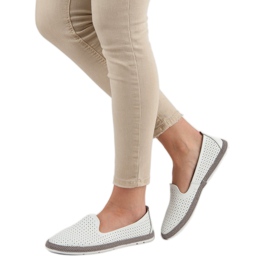 Filippo Leather Lordwork od kože bijela 2