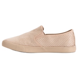 Suede Slip On Tenisice smeđa 1