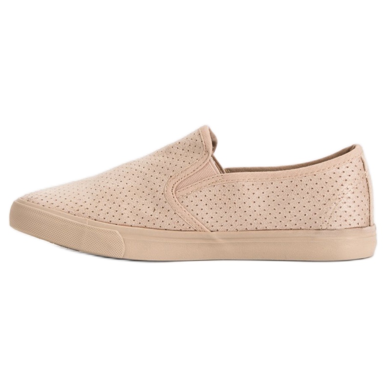 Suede Slip On Tenisice smeđa 1