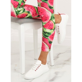 Ženske crveno-bijele tenisice BO-1 Red bijela 1