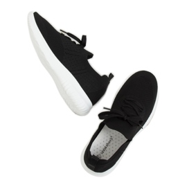 Crne LX-9837 Crne sportske cipele crno 1