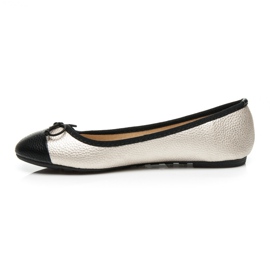 Bestelle Dvobojne balerine žuta boja 1