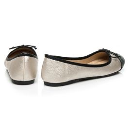 Bestelle Dvobojne balerine žuta boja 2