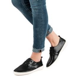 Filippo Crne kožne cipele crno 2