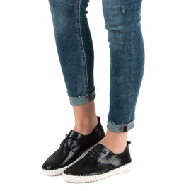 Filippo Crne kožne cipele crno 1