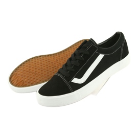 Crne Atletico 18081 tenisice na vezanje crna 4