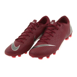 Nike Mercurial Vapor 12 Academy FG M AH7375-606 nogometne cipele bordo crvena 4