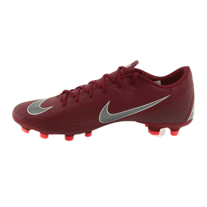Nike Mercurial Vapor 12 Academy FG M AH7375-606 nogometne cipele bordo crvena 2