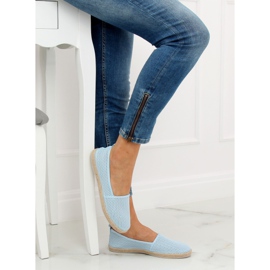 Espadrile s plavom mrežom JX1029 L.BLUE plava 1