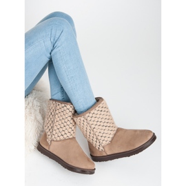 Kylie Topli Mukluki smeđa 1