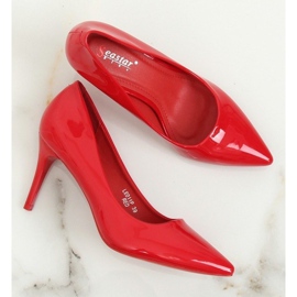 Crvena ženska potpetica LE011P Crvena 2