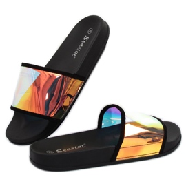 Benzin crne papuče u boji CK80P Crne crna 1