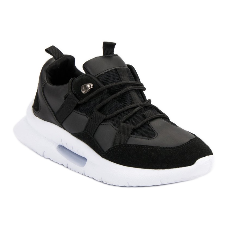 Svjetlo crvene tenisice crna 1