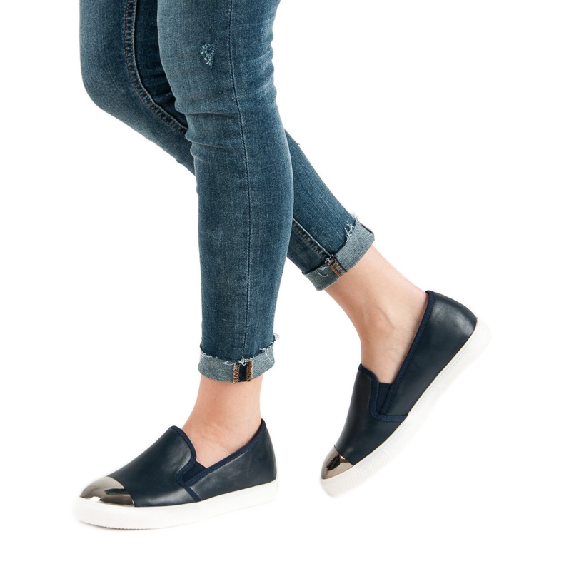 Queen Bee Elegantni sliponi plava 1