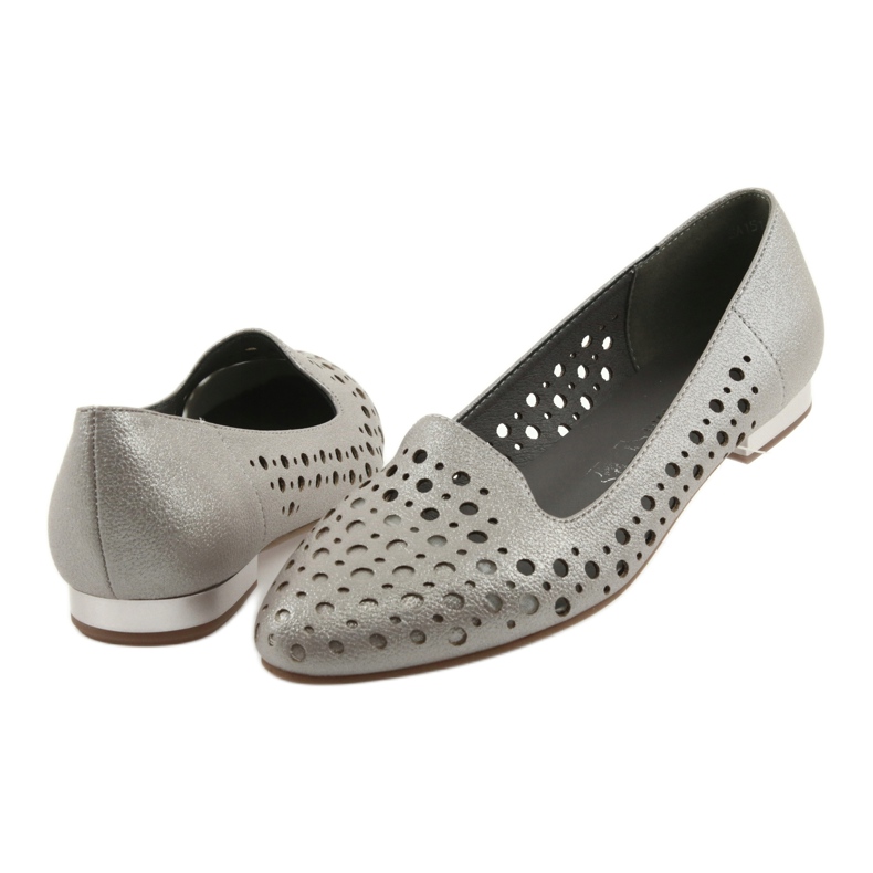 M.Daszyński Lordsy stilske ženske cipele SA151 bež 4