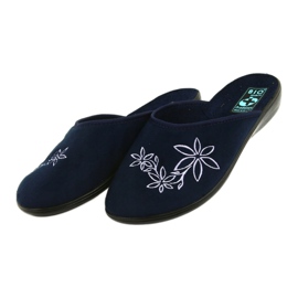 Ženske papuče Adanex 23931 tamnoplava 3