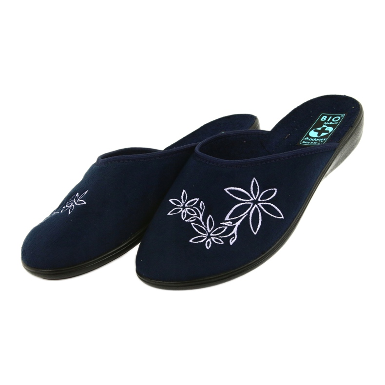 Ženske papuče Adanex 23931 mornarsko plava 3