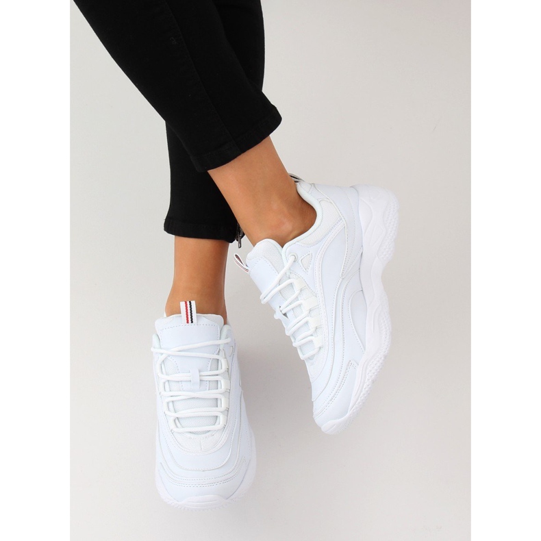 Bijele sportske cipele YD05P-2 Bijele bijela 2