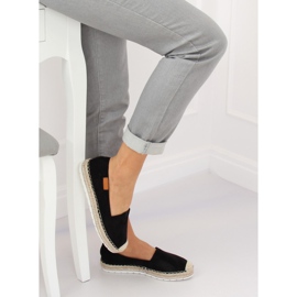 Crne RC-61 Crne espadrile od antilopa crno 1