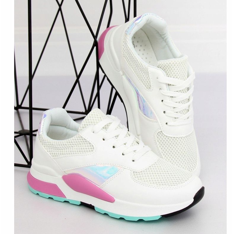 Bijele sportske cipele LV73P Bijele bijela 1