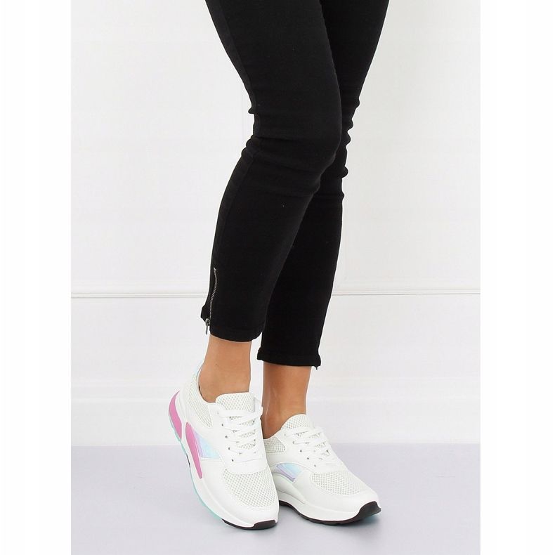 Bijele sportske cipele LV73P Bijele bijela 2