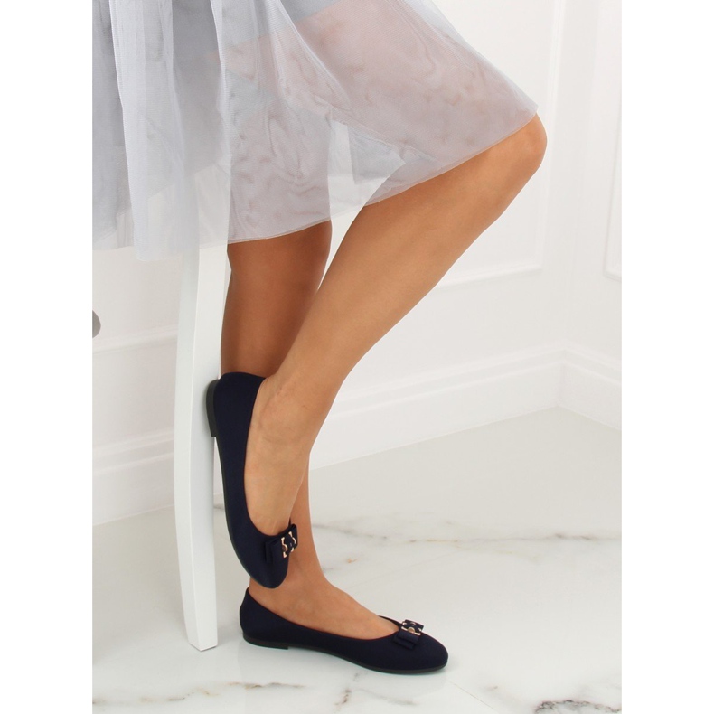 Ženske tamnoplave balerinke JM3553J Azul Marino tamnoplava 2