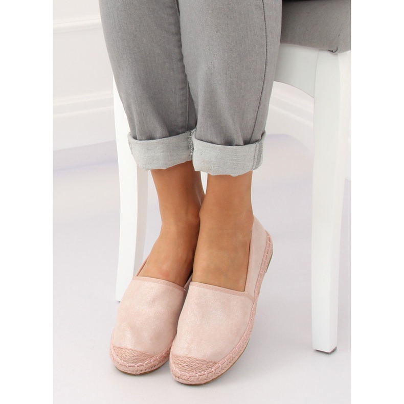 Espadrile, antilop ružičasta AF40 Ružičasta 2